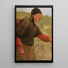 Paysan marchant - Max Liebermann — quadro incorniciato alla parete