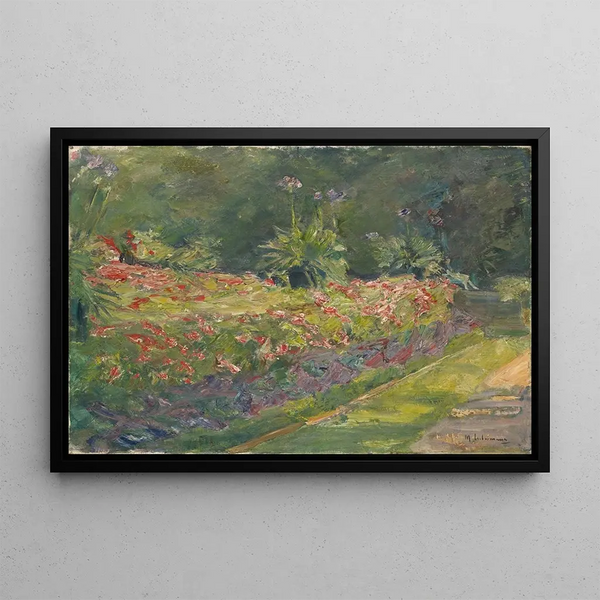 Max Liebermann - The Garden at the Wannsee in Berlin.webp