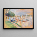 Wannsee - Max Liebermann — quadro incorniciato alla parete