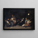 Donne che spennano le oche - Max Liebermann — quadro incorniciato alla parete