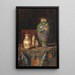 Nature morte avec objets décoratifs asiatiques - Max Schedl — quadro incorniciato alla parete
