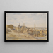 Le Cairo - Max Schmidt — quadro incorniciato alla parete