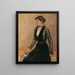 Fräulein Eva Steinbarth - Max Slevogt — quadro incorniciato alla parete