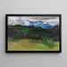 Tempesta sul Rosengarten vicino a Bolzano - Max Slevogt — quadro incorniciato alla parete