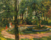Bambini sul bordo dello stagno nel giardino di Godramstein - Max Slevogt — vista dell’opera