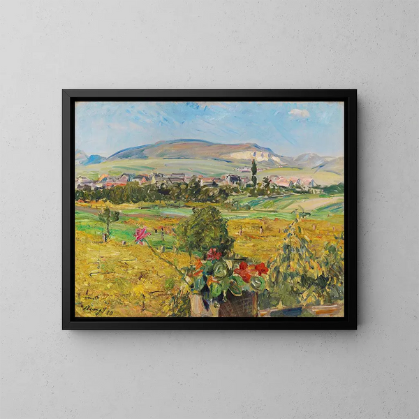Paesaggio palatino - Max Slevogt — quadro incorniciato alla parete