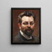 Autoritratto - Max Slevogt — quadro incorniciato alla parete