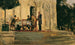 Cena sulla terrazza della Badenburg nel parco del castello di Nymphenburg - Max Slevogt — vista dell’opera