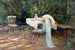 Ora del caffè nel giardino - Max Uth — vista dell’opera