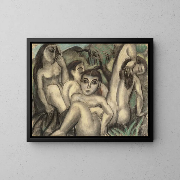 Nudo - Max Weber — quadro incorniciato alla parete