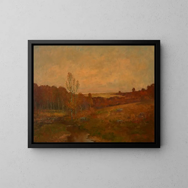 L'estate indiana - Max Weyl — quadro incorniciato alla parete