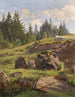 Paesaggio della Foresta Nera - Max Wilhelm Roman — vista dell’opera