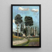 Allée dans la regione di Dachau - Max Zettler — quadro incorniciato alla parete