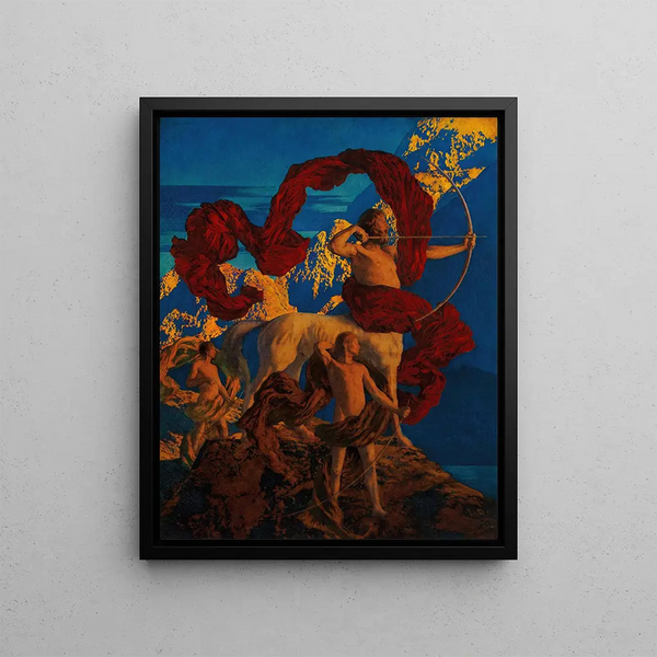 Maxfield Parrish - Jason and His Teacher.webp