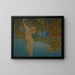 Rêveries - Maxfield Parrish — quadro incorniciato alla parete