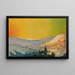 Tramonto in Colorado - Maxfield Parrish — quadro incorniciato alla parete