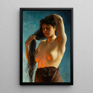 Maxime Dastugue - La belle aux cheveux noirs.webp