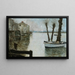 Inondazione - Maxime Maufra — quadro incorniciato alla parete