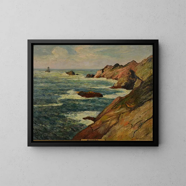 La Pointe du Raz et les Courants - Maxime Maufra — quadro incorniciato alla parete