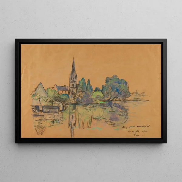 Paesaggio - Maxime Maufra — quadro incorniciato alla parete