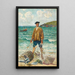 Le Pêcheur - Maxime Maufra — quadro incorniciato alla parete