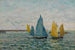 Il ritorno delle barche di pesca dei gamberetti, Le Croisic - Maxime Maufra — vista dell’opera