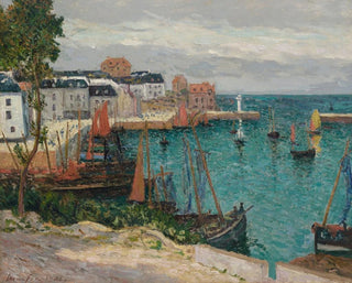 Maxime Maufra - Le port de Sauzon Bellesle en Mer.webp