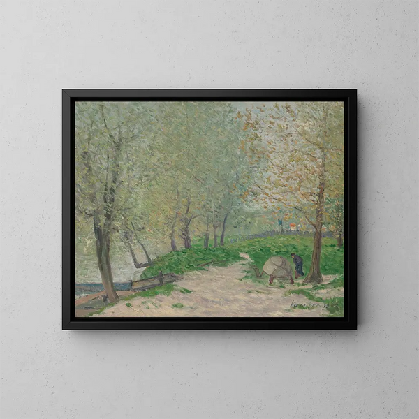 Primavera a Champigny-sur-Marne - Maxime Maufra — quadro incorniciato alla parete