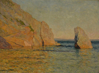 Maxime Maufra - Rochers au soleil couchant.webp