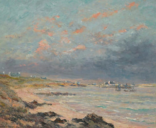 Soir d'or à Kerhostin - Maxime Maufra — vista dell’opera
