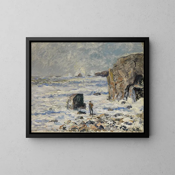 Estero sulla costa bretone - Maxime Maufra — quadro incorniciato alla parete