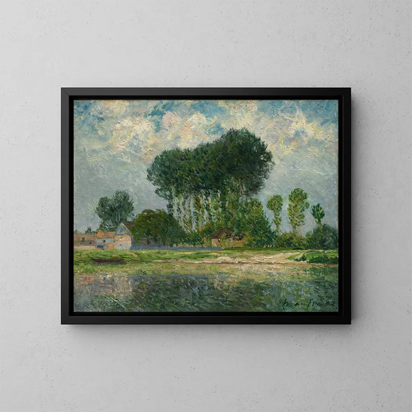 La Rivière - Maxime Maufra — quadro incorniciato alla parete