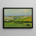 Vista del villaggio - Maxime Maufra — quadro incorniciato alla parete