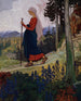 La passeggiata di Marie tra le montagne - Maximilian Liebenwein — vista dell’opera