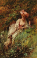 Une bergère - Maynard Brown — vista dell’opera