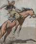 Bronco Buster - Maynard Dixon — vista dell’opera