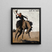 Laissez Buck Pendleton Round Up - Maynard Dixon — quadro incorniciato alla parete