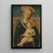 Vierge à l'Enfant - Maître de San Miniato — quadro incorniciato alla parete