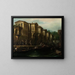 Mansion al bordo dell'acqua di Said Paa - Megerdich Jivanian — quadro incorniciato alla parete