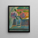 Nature morte fiori in un bicchiere - Meijer Isac de Haan — quadro incorniciato alla parete