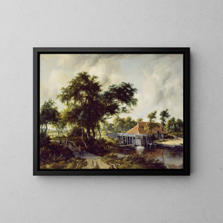 Meindert Hobbema - A Watermill.webp