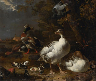 Melchior dHondecoeter - Geese and Ducks.webp