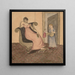 Madre e bambino - Eunice Pinney — quadro incorniciato alla parete