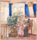 Madre e figlio che guardano immagini, Anna e Hans Syberg - Fritz Syberg — vista dell’opera