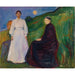 Riproduzione del dipinto Madre e figlia - Edvard Munch