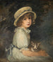 Fille con un gatto - Meta Plückebaum — vista dell’opera