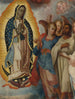 Vergine di Guadalupe con Juan Diego - Scuola messicana — vista dell’opera