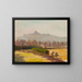 Paesaggio con vista sul monte Kościuszko - Michał Rouba — quadro incorniciato alla parete