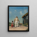 Studio cristiano per ciechi - Michael Ancher — quadro incorniciato alla parete