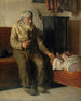 Kristian, cieco, si prende cura di un bambino - Michael Ancher — vista dell’opera